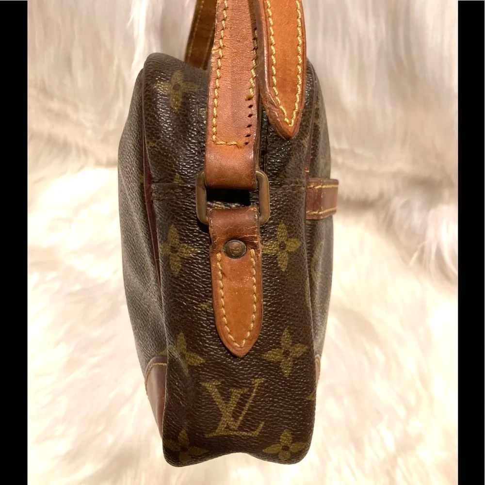 Louis Vuitton Brown Monogram Crossbody Bag - Picture 6 of 10